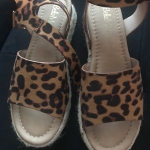 Cheetah sandals